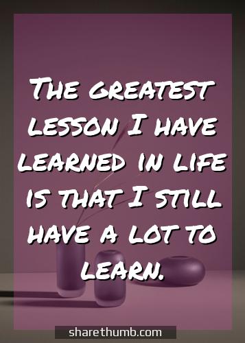 good lesson life quotes